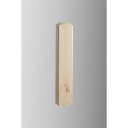 Cheshire Mouldings Newel Base Pine