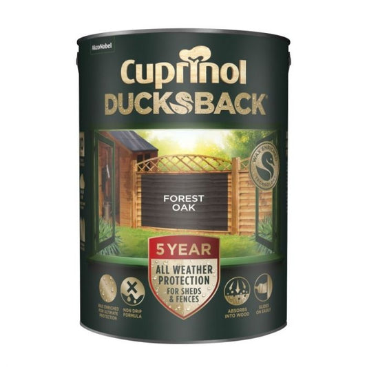 Cuprinol Ducksback 5L Chêne Forêt