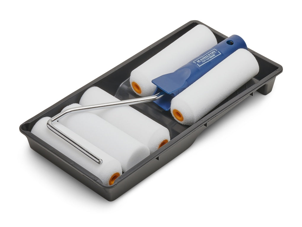 Hamilton For The Trade Medium Pile Mini Gloss Roller Set 4"