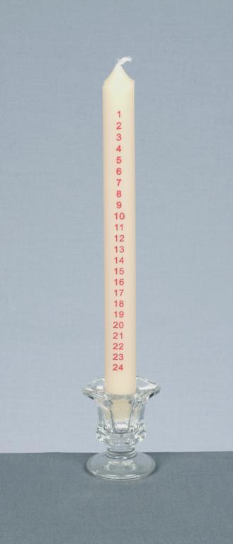 Premier Advent Candle with Glass Holder