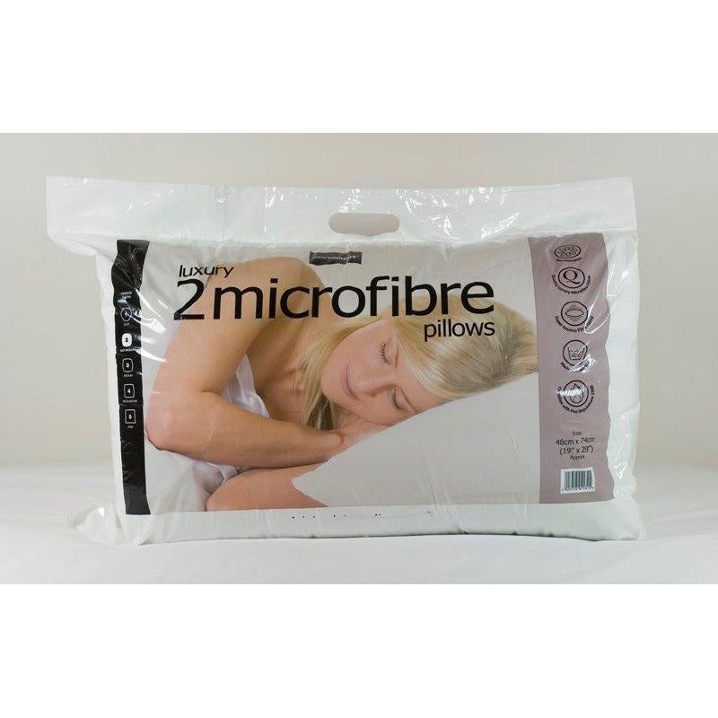 Easy Comfort Twin Microfibre Pillows