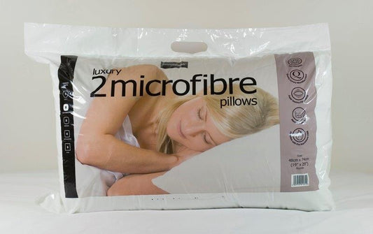 Easy Comfort Twin Microfibre Pillows