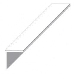 Rothley Equal Angle Plastic White 30mm x 30mm
