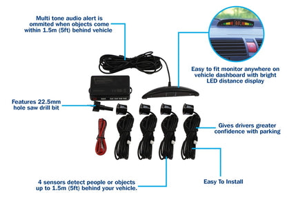 Streetwize Rear Parking Sensor