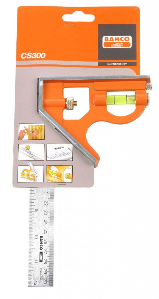 Bahco Combination Square 300mm