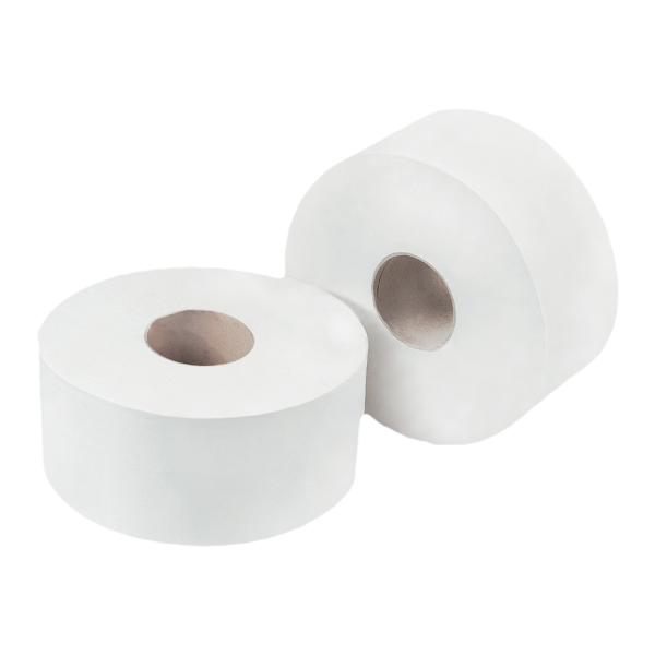 Rollos de papel higiénico Mini Jumbo de 2 capas Concept, paquete de 12