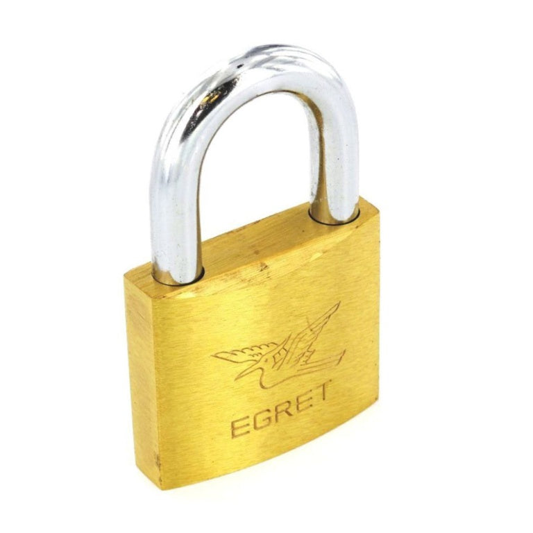 Securit Keyed Alike Padlock Brass Pk 4