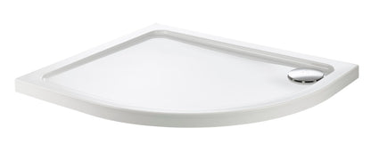 SP Low Profile Offset Quad Right Hand Stone Resin Shower Tray