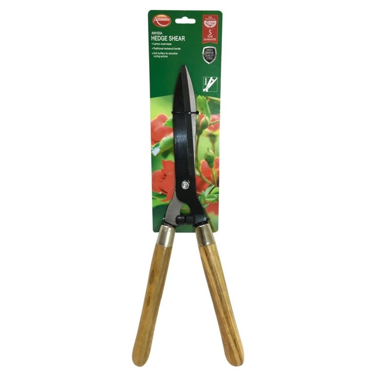 Tijeras para setos con mango de madera Ambassador