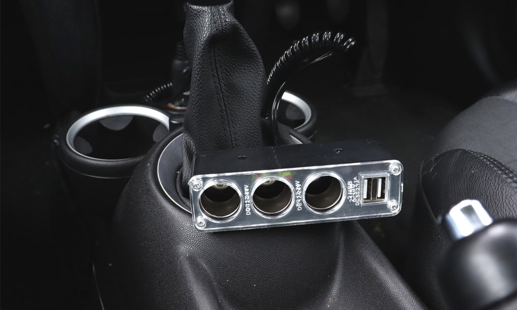 Streetwize 12V Triple Socket With Twin USB