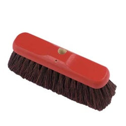 Hills Brushes Balai de bassine rigide rouge