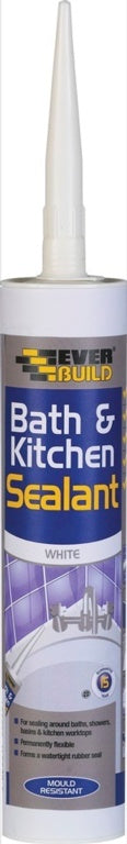 Scellant pour salle de bain et cuisine Everbuild