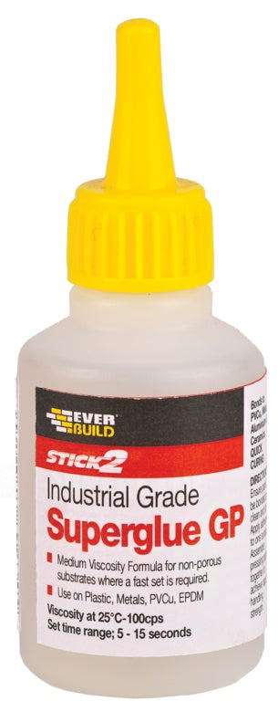 Everbuild Stick 2 Industrial Super Glue