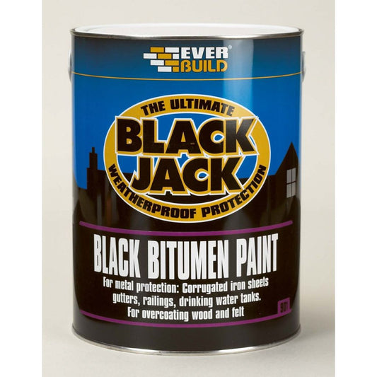 Everbuild Black Bitumen Paint
