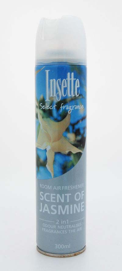 Insette Désodorisant 2 en 1 300 ml Parfum de Jasmin