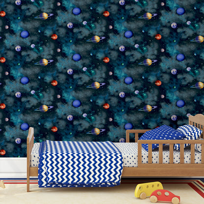 Arthouse Solar Navy Multi Wallpaper