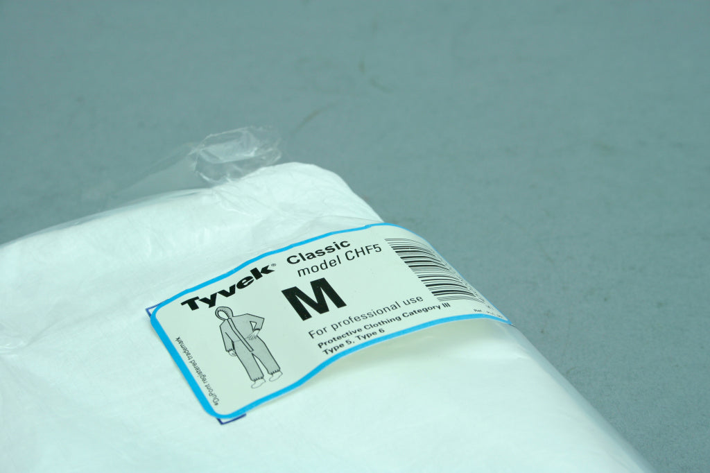 Tyvek Classic Disposable Coverall White Type 5/6