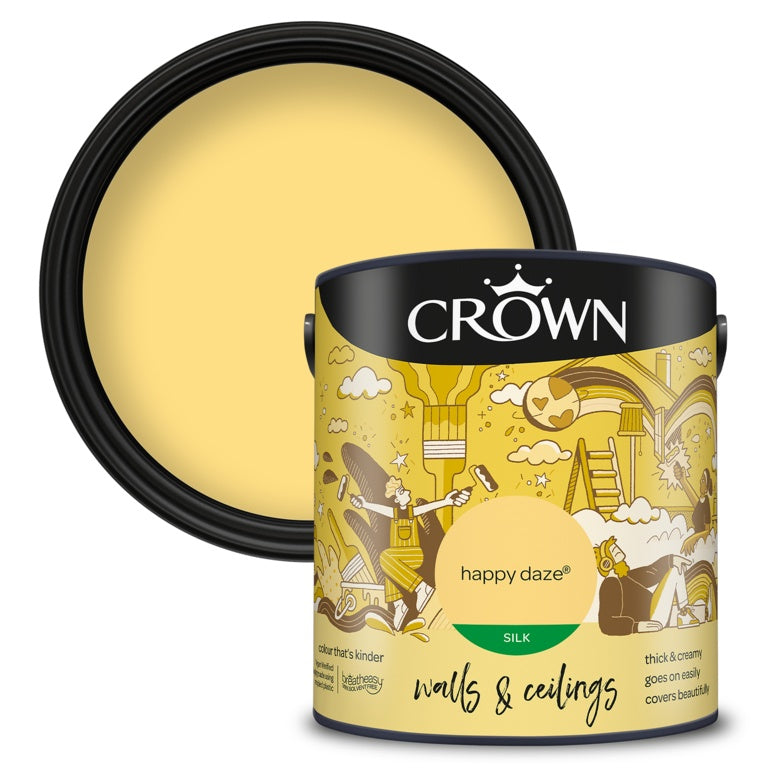 Crown Walls & Ceilings Silk 2.5L