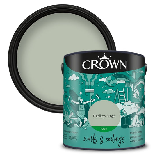 Crown Walls & Ceilings Silk 2.5L