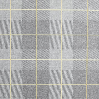 Arthouse Heritage Tartan Ochre/Grey Wallpaper