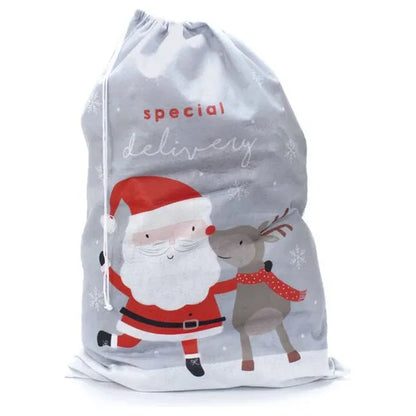 Tallon Plush Christmas PVC Santa Sacks