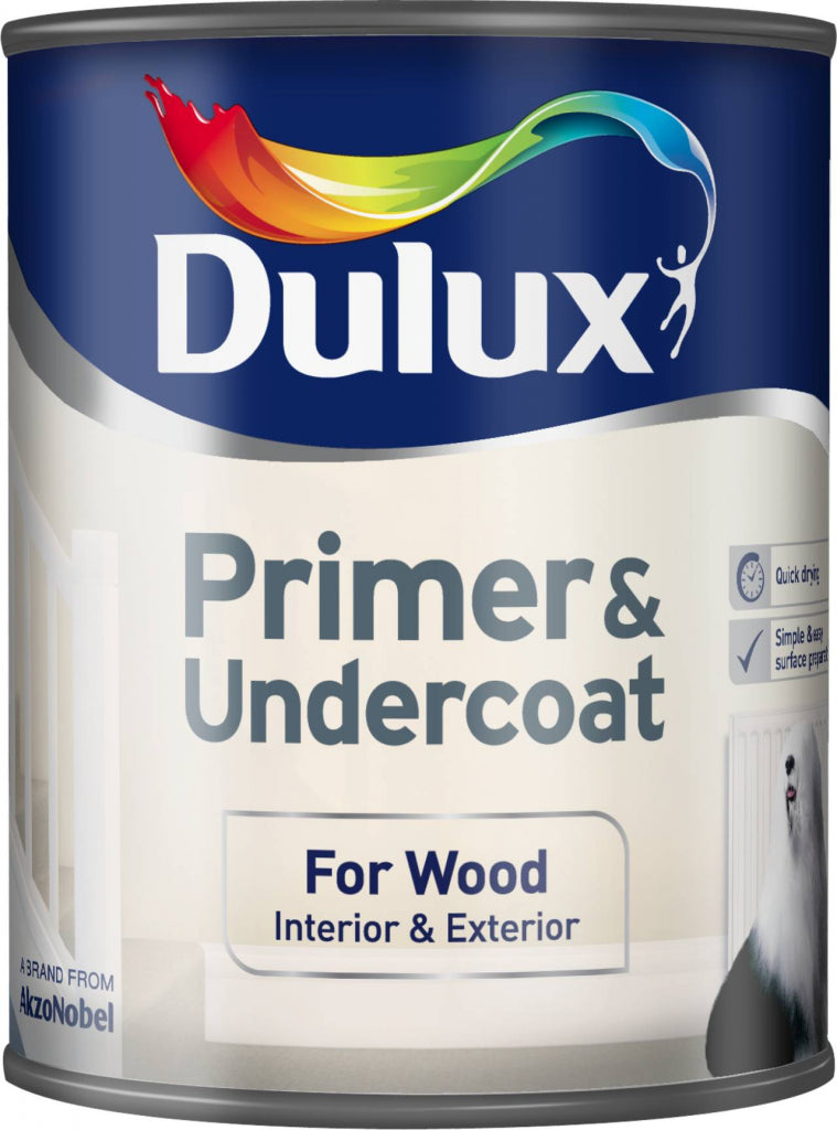 Dulux Apprêt et Sous-Couche Pour Bois 750ml