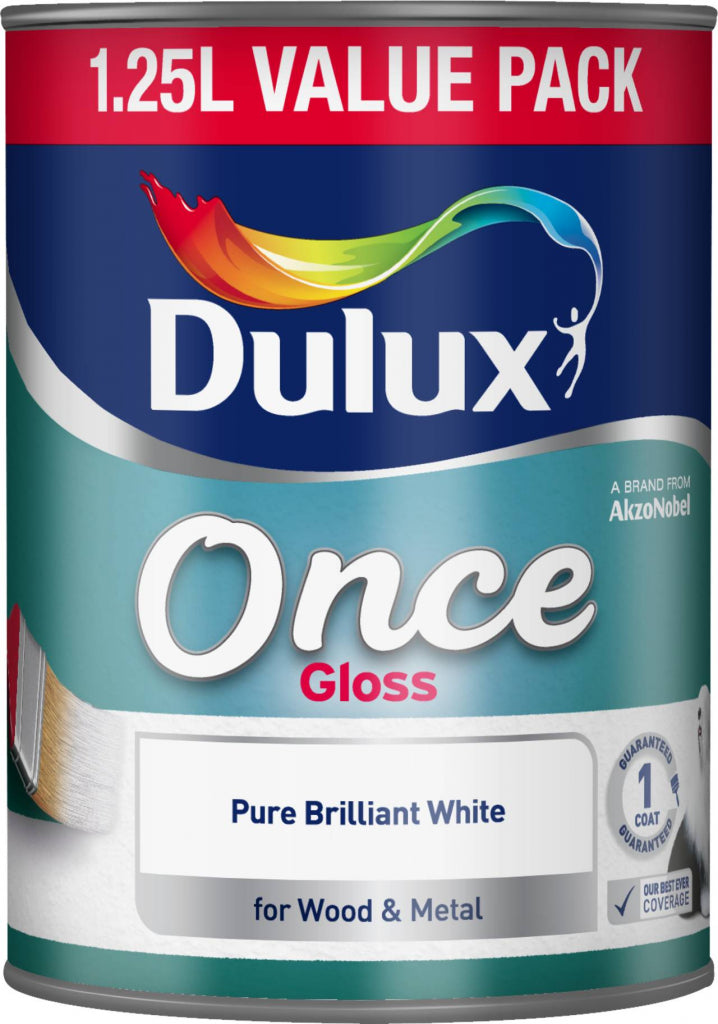 Dulux Once Gloss 1.25L