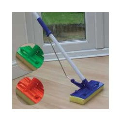 JVL Flat Sponge Mop And Handle