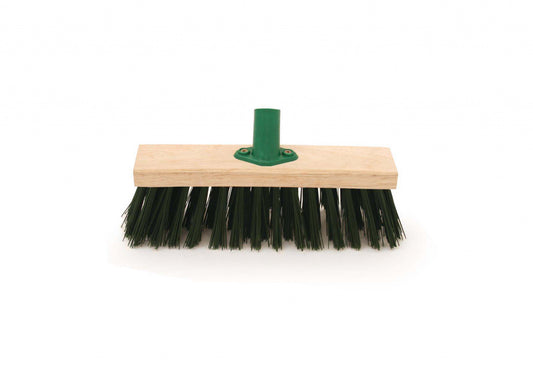 Brosse en PVC vert Bentley avec support 11"