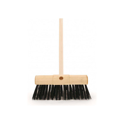 Hill Brush Saddle Back Broom & Handle 13"