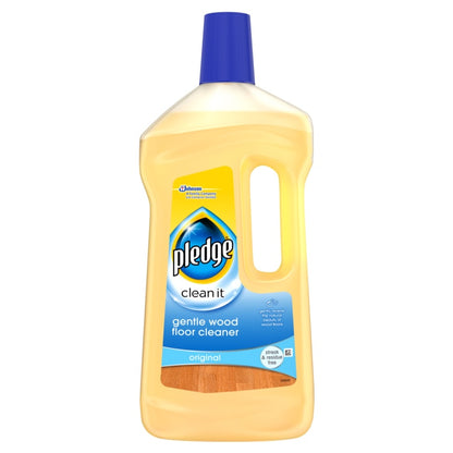 Pledge Clean It Gentle Wood Floor Cleaner 750ml