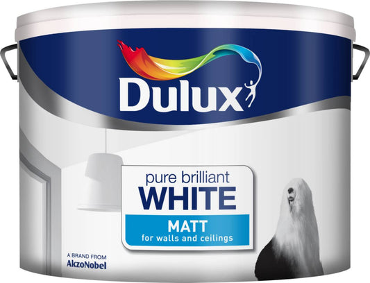 Dulux Matt 10L Pure Brilliant White
