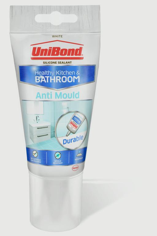 UniBond Anti Moisissure Cuisine &amp; Salle de Bain Tube 150g Blanc