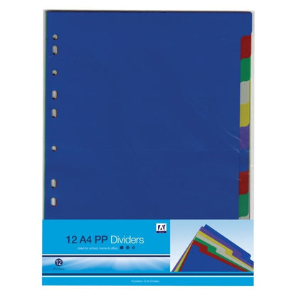 Anker Stat A4 Page Dividers Pack 12