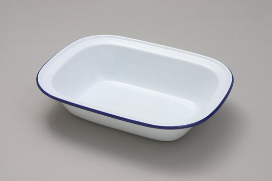 Falcon Pie Dish Oblong 30cm– Traditional White