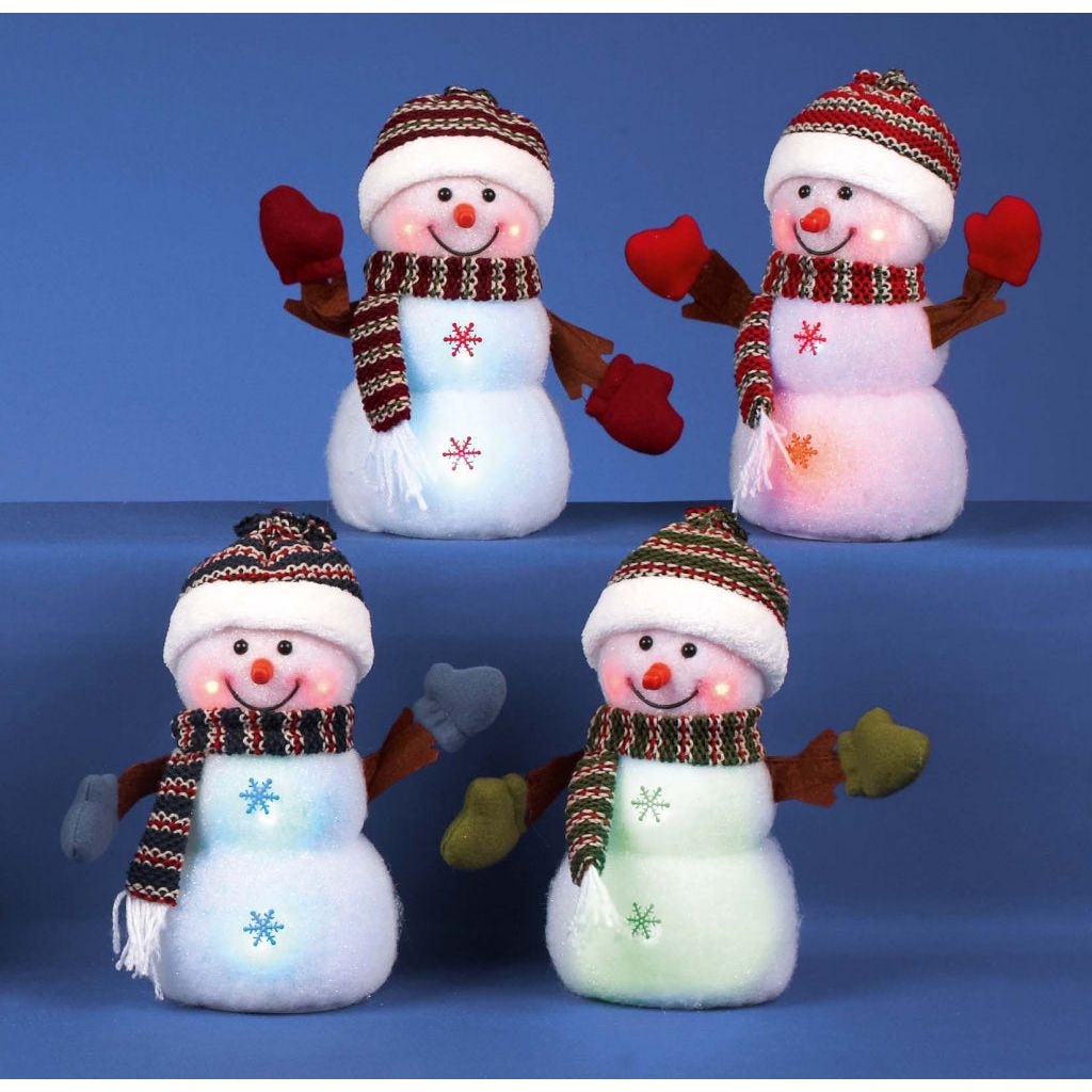 Premier Snowman With Hat & Scarf