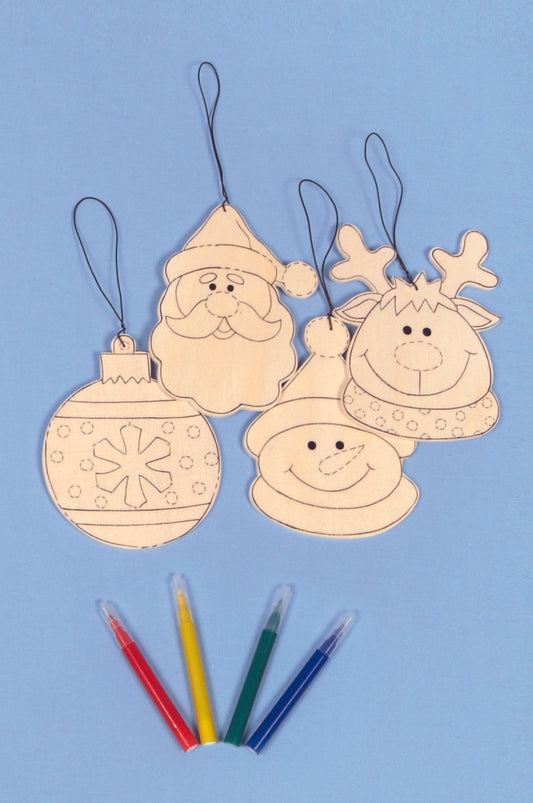 Premier Colour Your Own Hanging Decorations