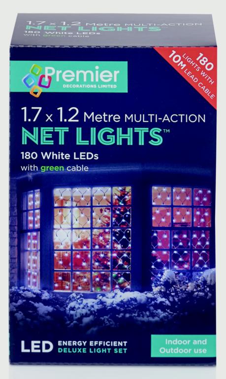 Premier Multi-Action LED Net Lights