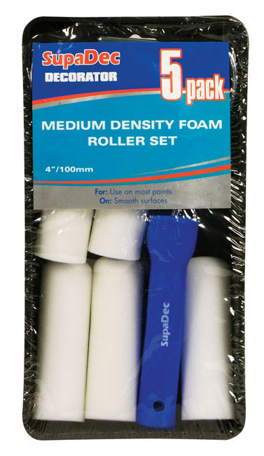 SupaDec Foam Mini Roller & Tray Set