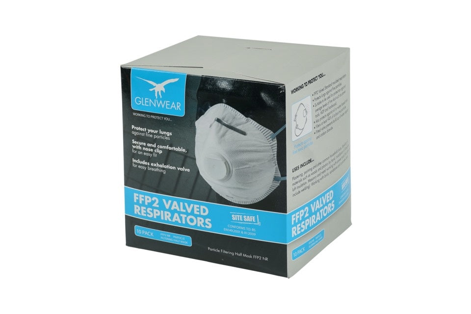 Respirador con válvula Glenwear FFP2