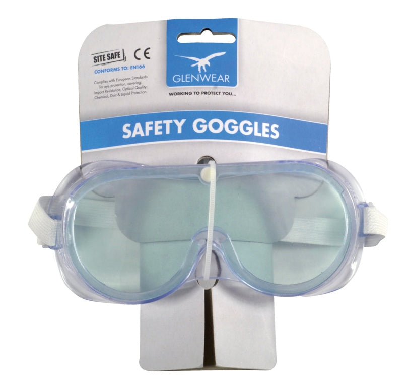 Glenwear PVC Safety Goggles