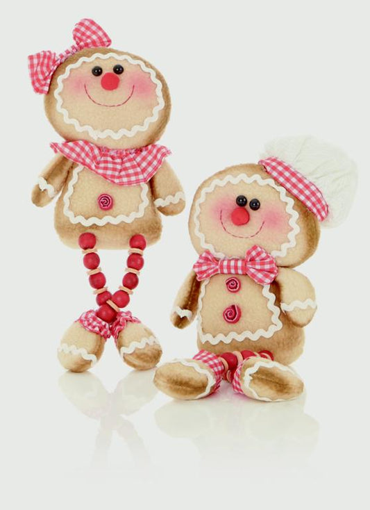 Premier Bead Leg Gingerbread Shelf Sitter