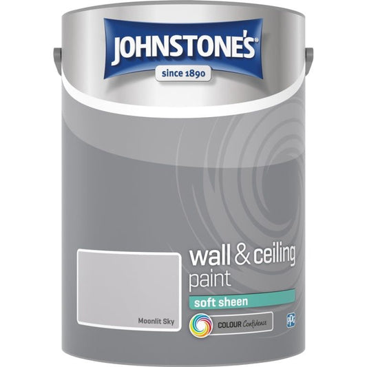 Johnstone's Wall & Ceiling Soft Sheen 5L Moonlit Sky