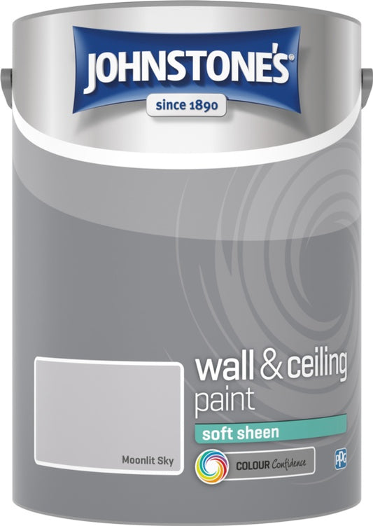 Johnstone's Wall & Ceiling Soft Sheen - 5L