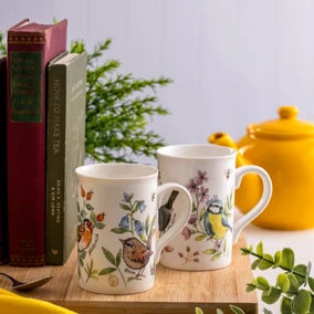 Price & Kensington Garden Birds Bluebell Mug 300ml