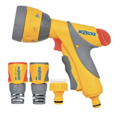 Hozelock Multi Spray Plus Gun & Fittings Set
