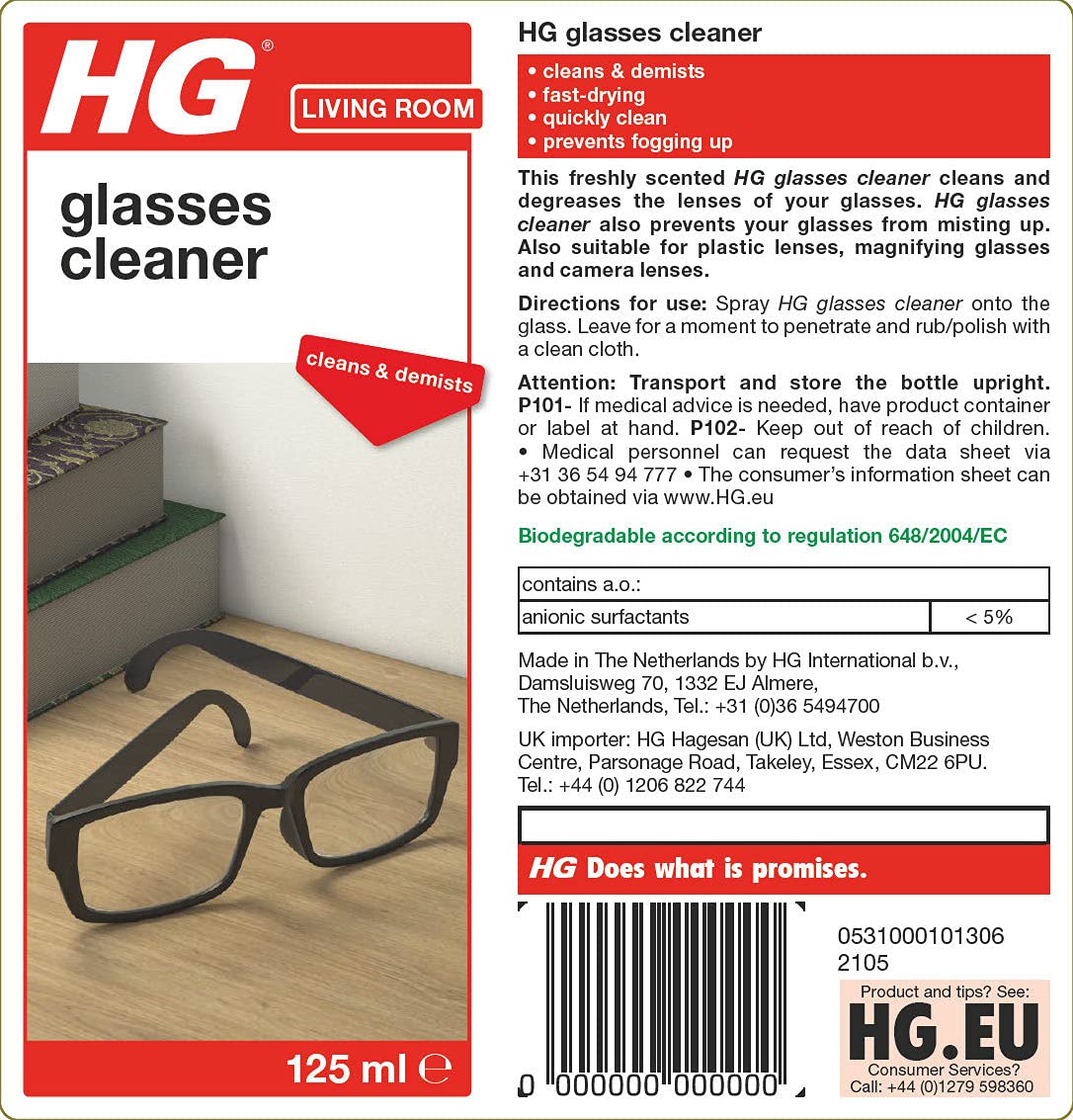 HG Glasses Cleaner