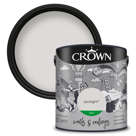 Crown Walls & Ceilings Silk 2.5L