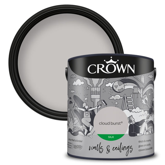 Crown Walls & Ceilings Silk 2.5L