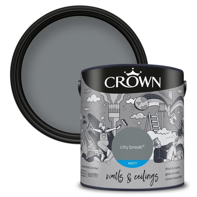 Crown Walls & Ceilings Matt  2.5L